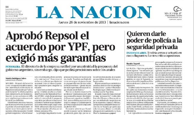 Nota Diario La Nación: 